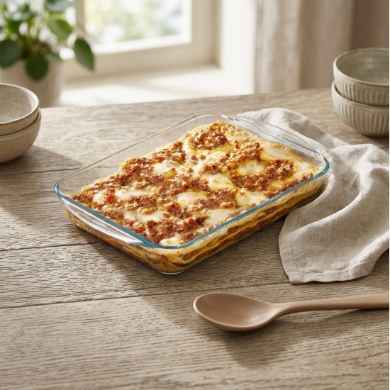 Pyrex Rectangular Glass Baking Dish Set 2 Pcs